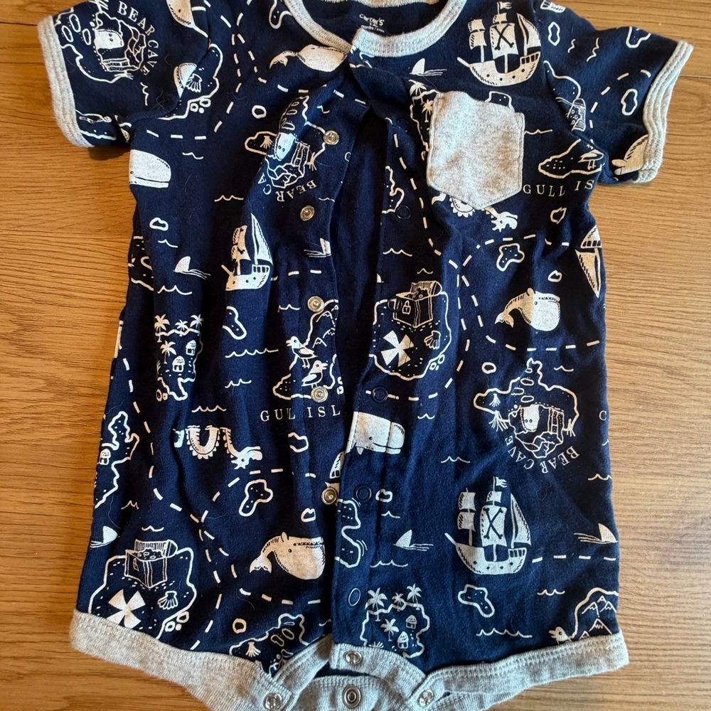 Carter's Blue Baby Outfit